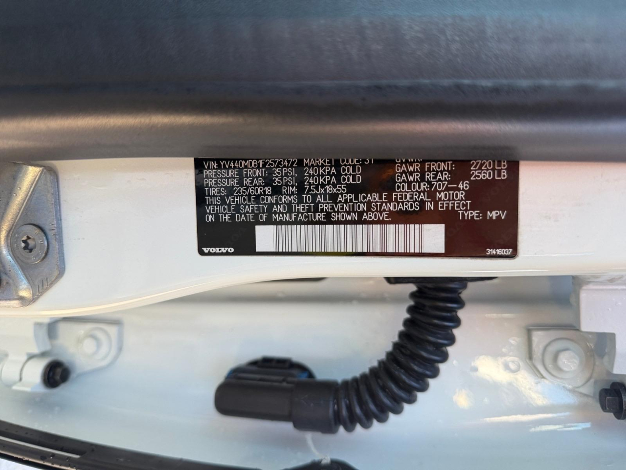 Volvo XC60 2.0 T5 Premier 2015 Volvo XC60 2.0 T5 Premier 2015