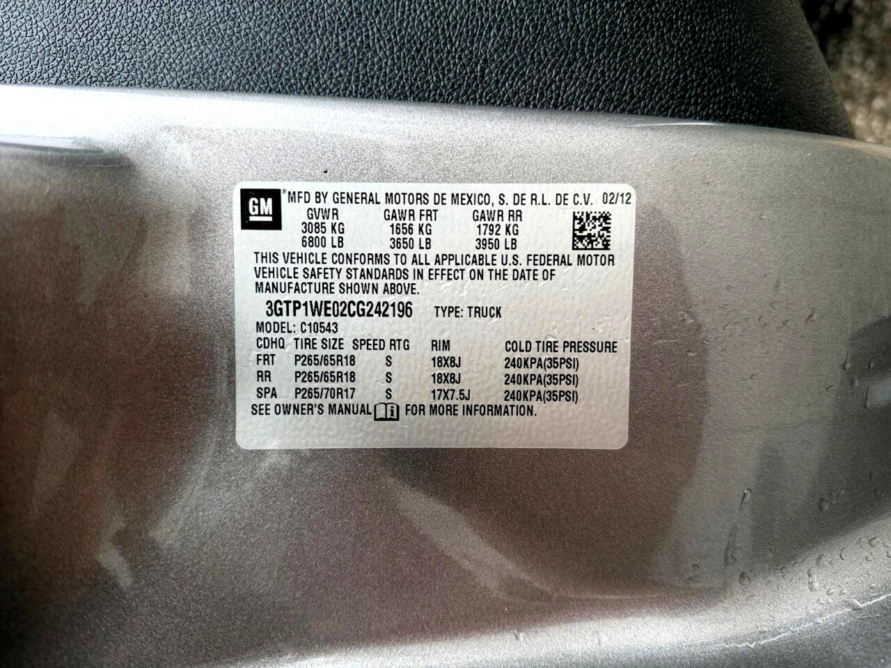 GMC Sierra 1500 SLT Crew Cab 2WD 2012