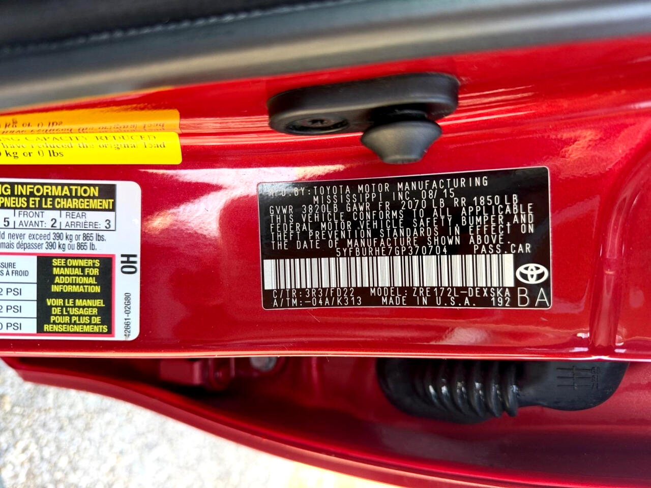 Toyota Corolla S Premium CVT 2016