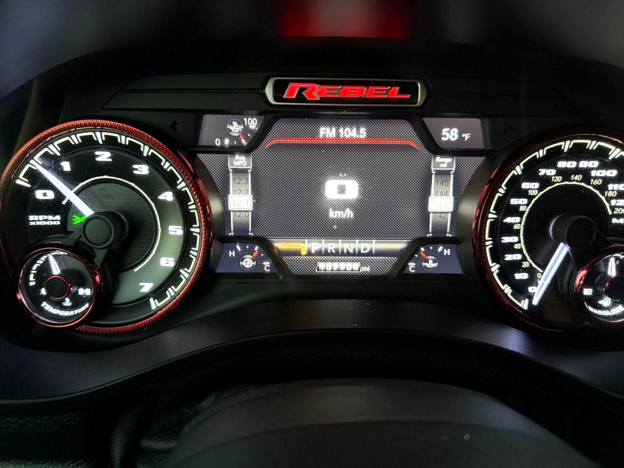 RAM 1500 Rebel Crew Cab SB 4WD 2019