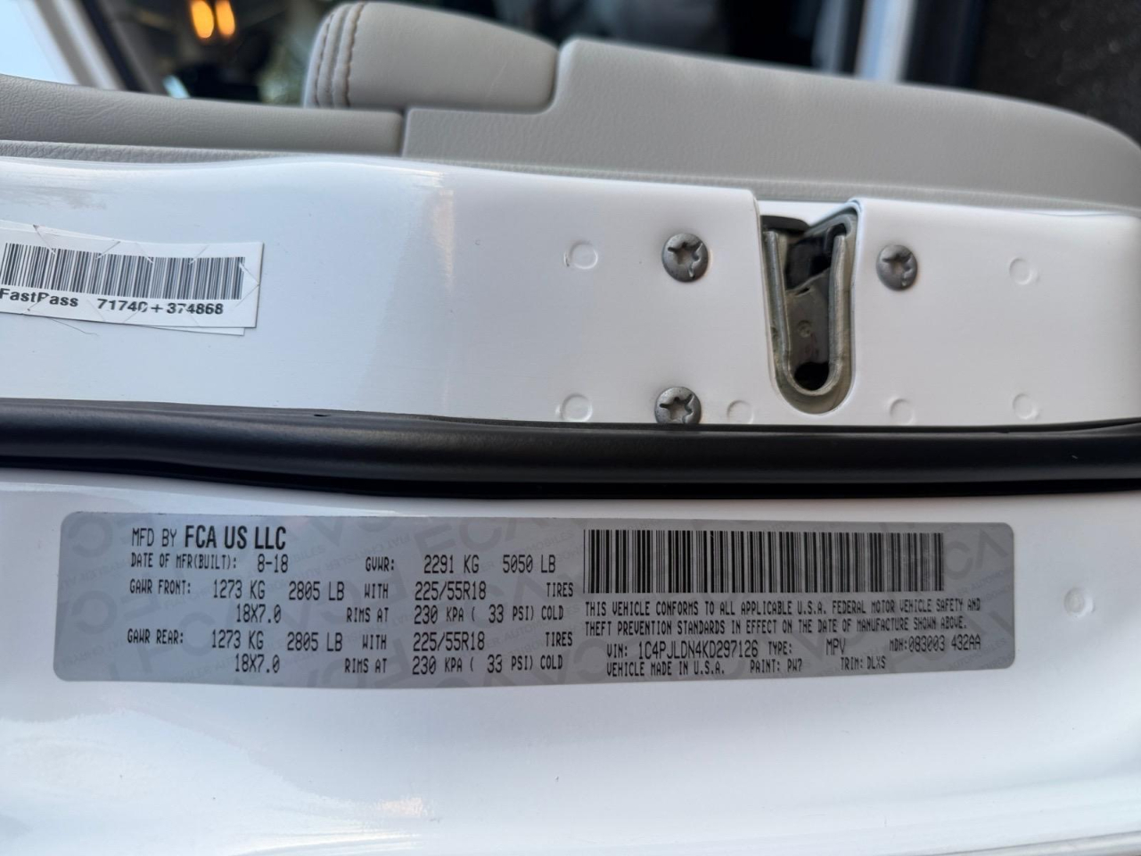 Jeep Cherokee Limited FWD 2019