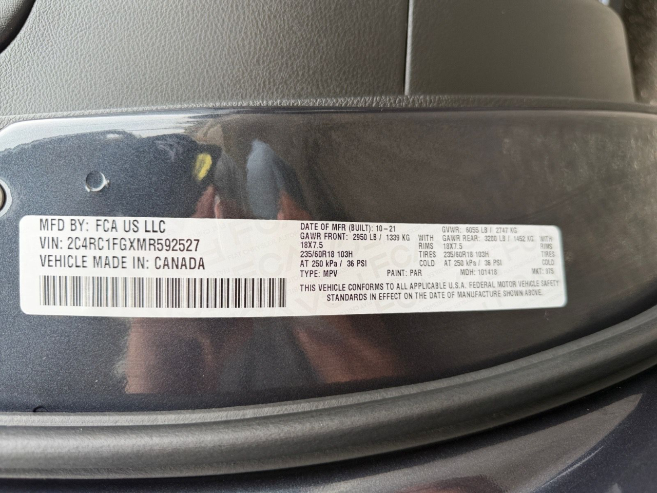 Chrysler Pacifica Touring Plus 2021