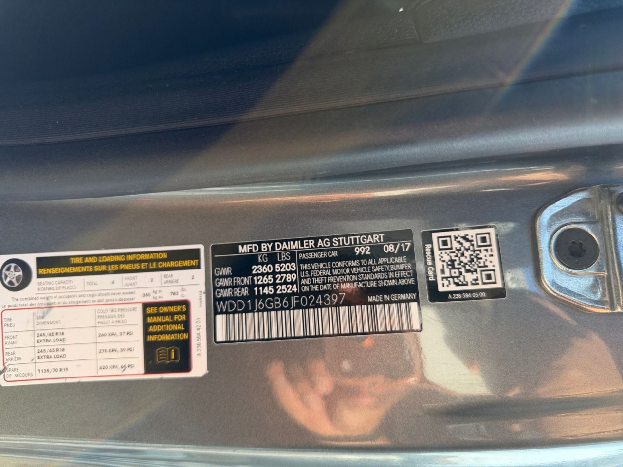 Mercedes-Benz E-Class E400 4MATIC Coupe 2018