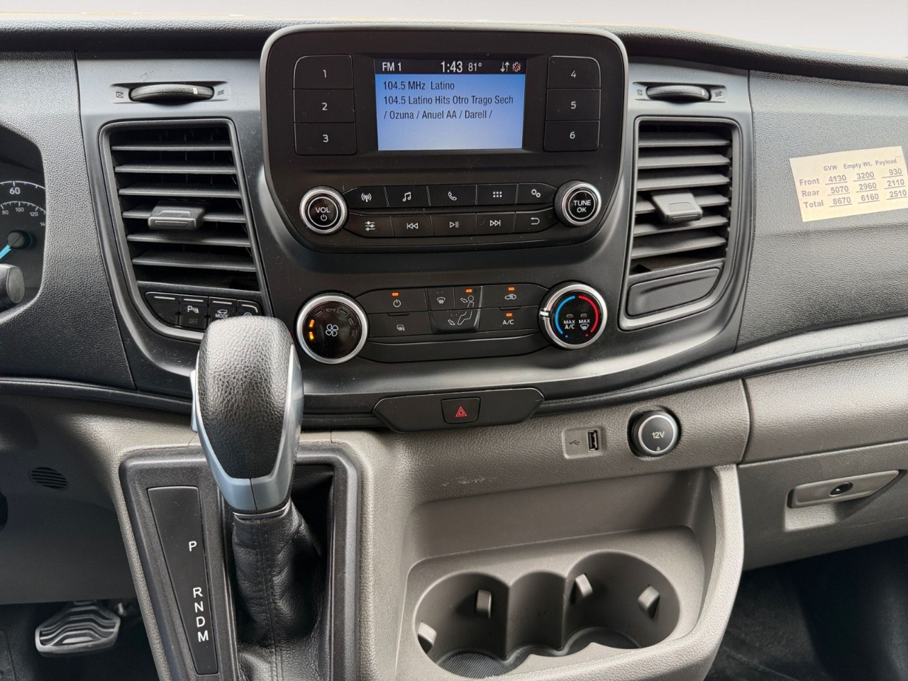 Ford Transit 150 Van Low Roof w/Sliding Pass. 130-in. WB 2020