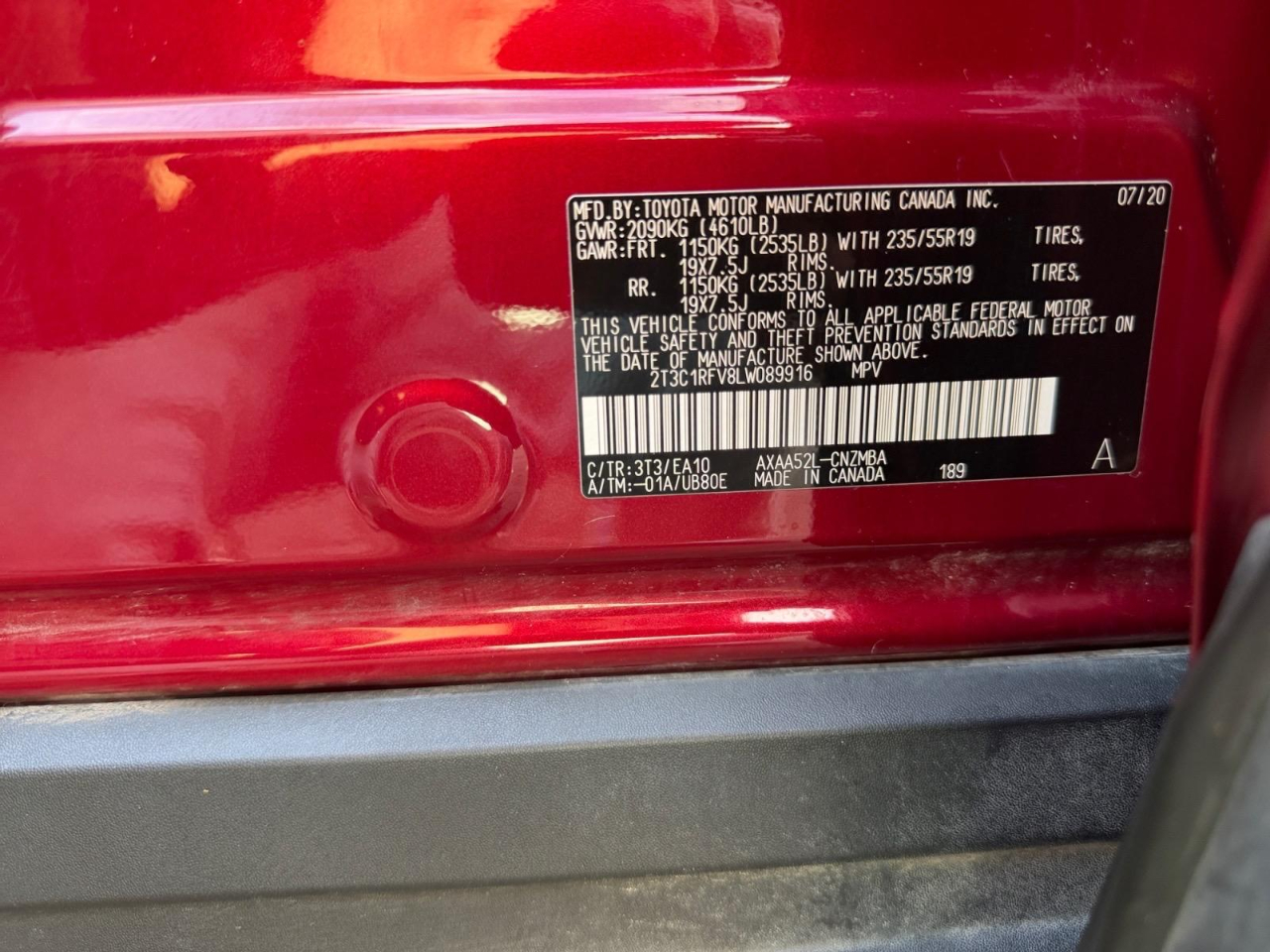 Toyota RAV4 XLE Premium 2020