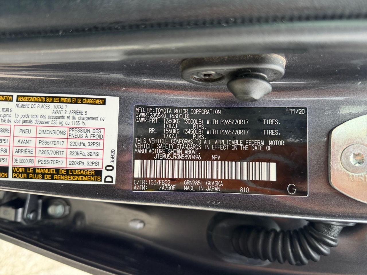 Toyota 4Runner SR5 4WD 2021