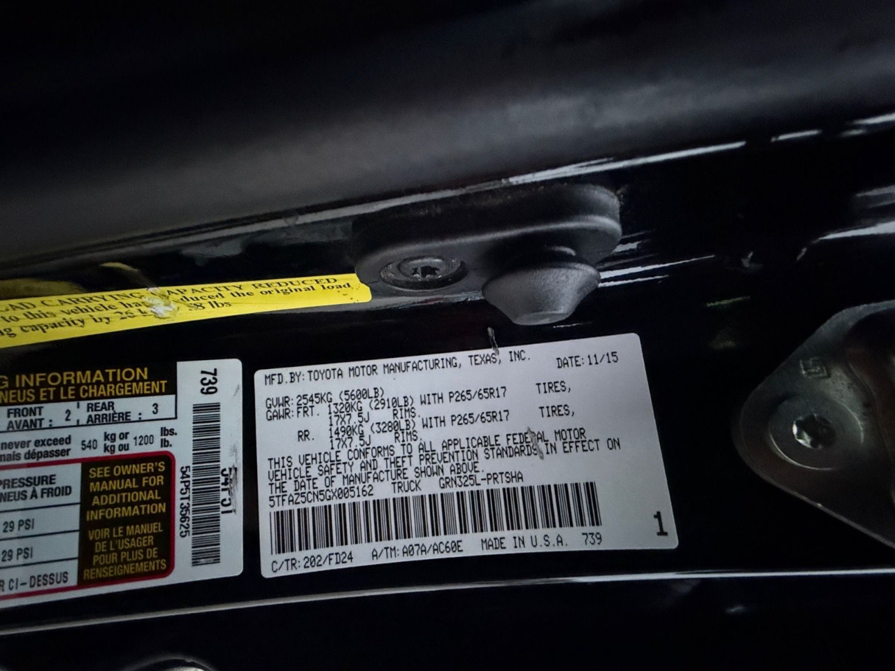 Toyota Tacoma TRD Sport Double Cab V6 2016