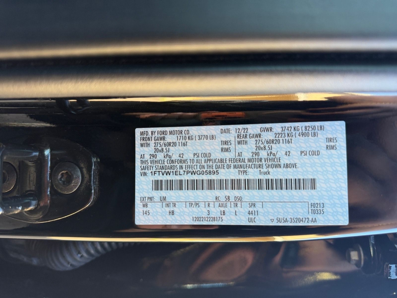 Ford F-150 Lightning Pro 2023