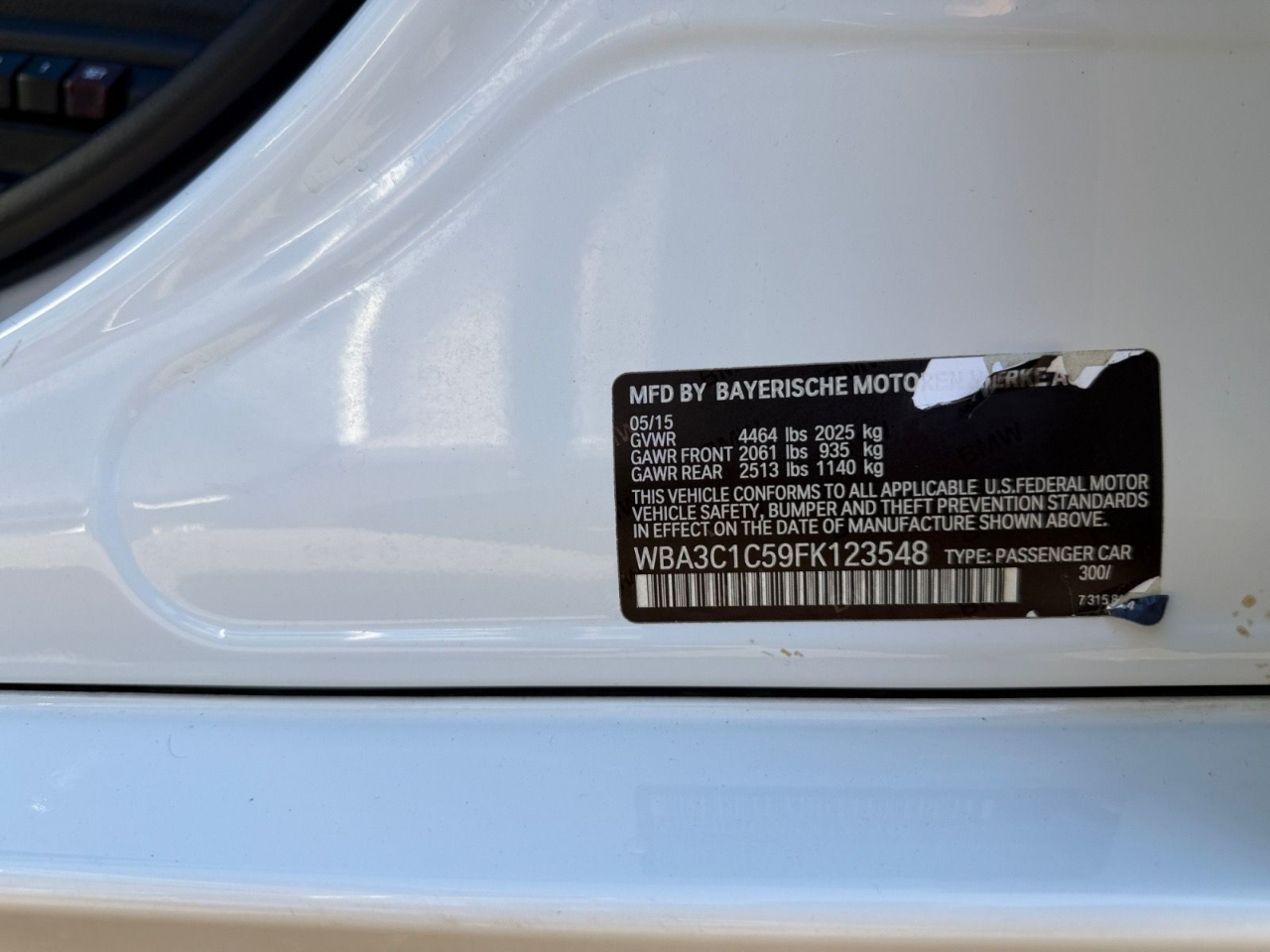 BMW 3-Series 328i 2015