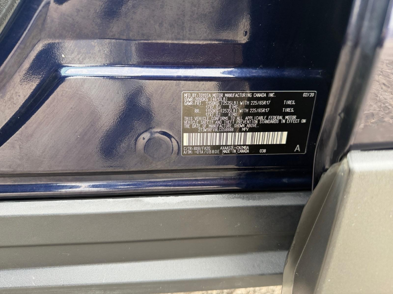 Toyota RAV4 XLE 2020