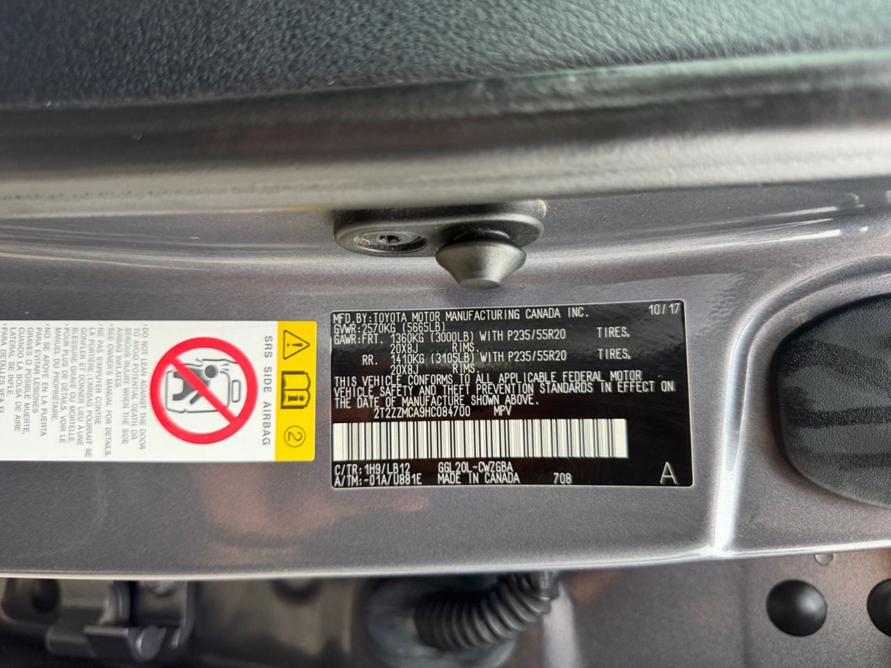 Lexus RX 350 FWD 2017