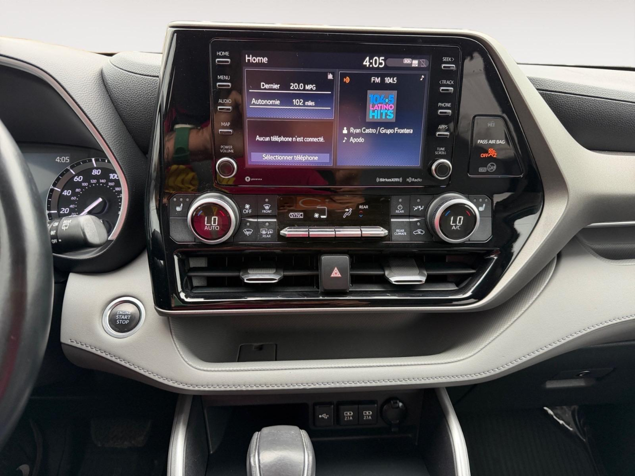 Toyota Highlander XLE FWD V6 2020