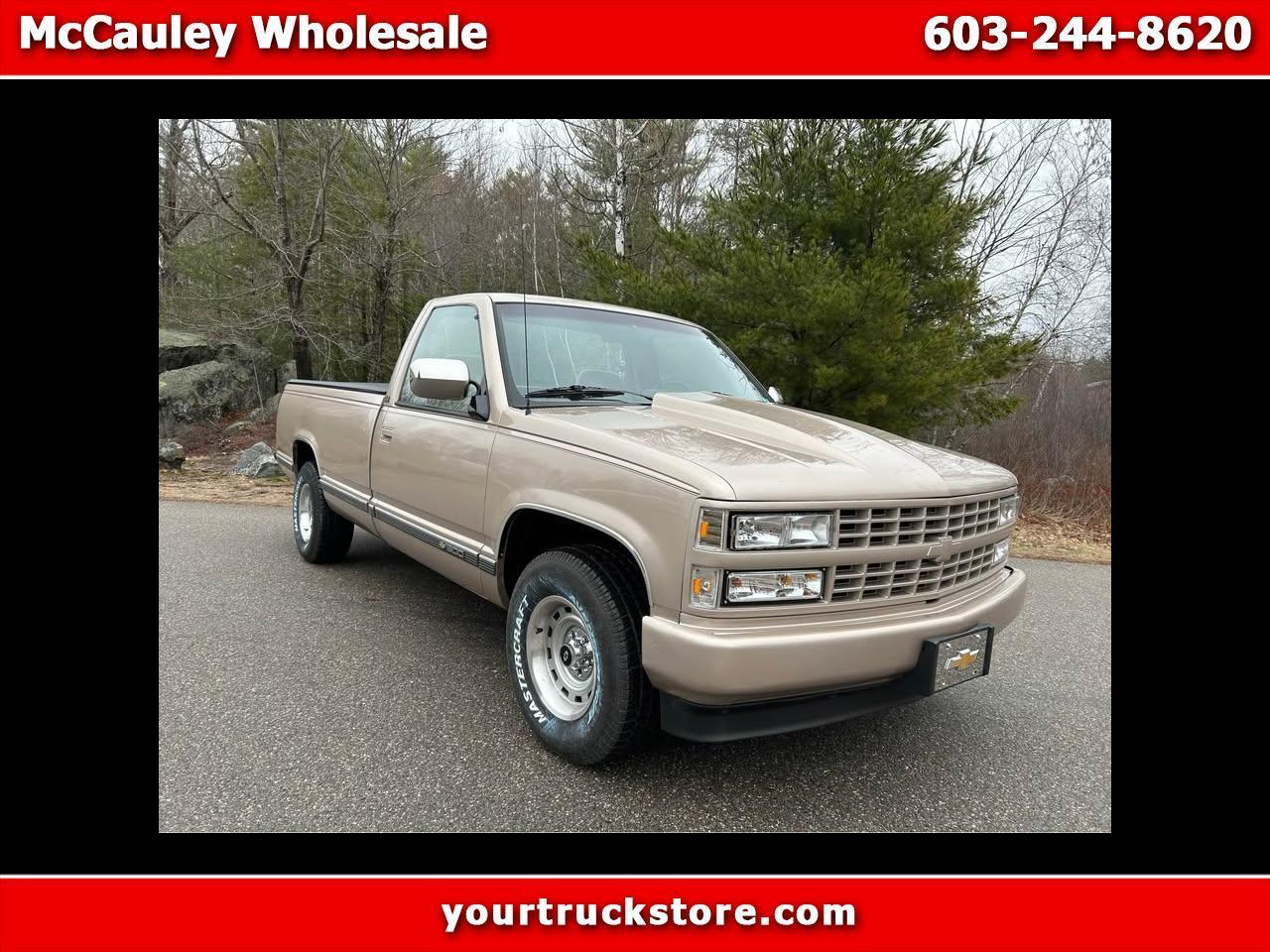 1992 Chevrolet C/K 1500 Reg. Cab W/T 8-ft. bed 2WD