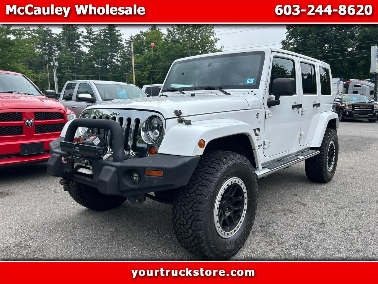 2013 Jeep Wrangler Unlimited Sahara 4WD