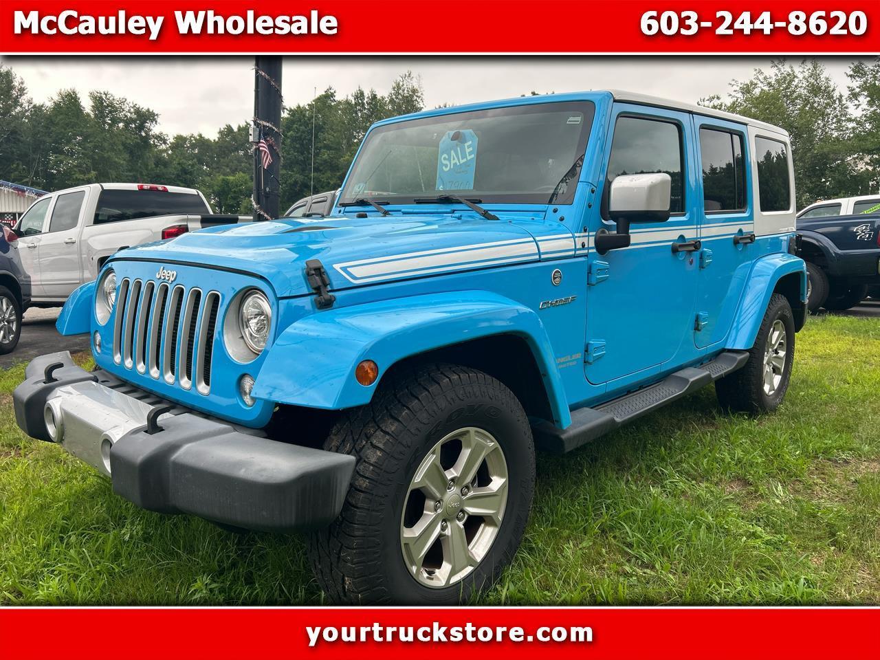 2017 Jeep Wrangler Unlimited Sahara 4WD