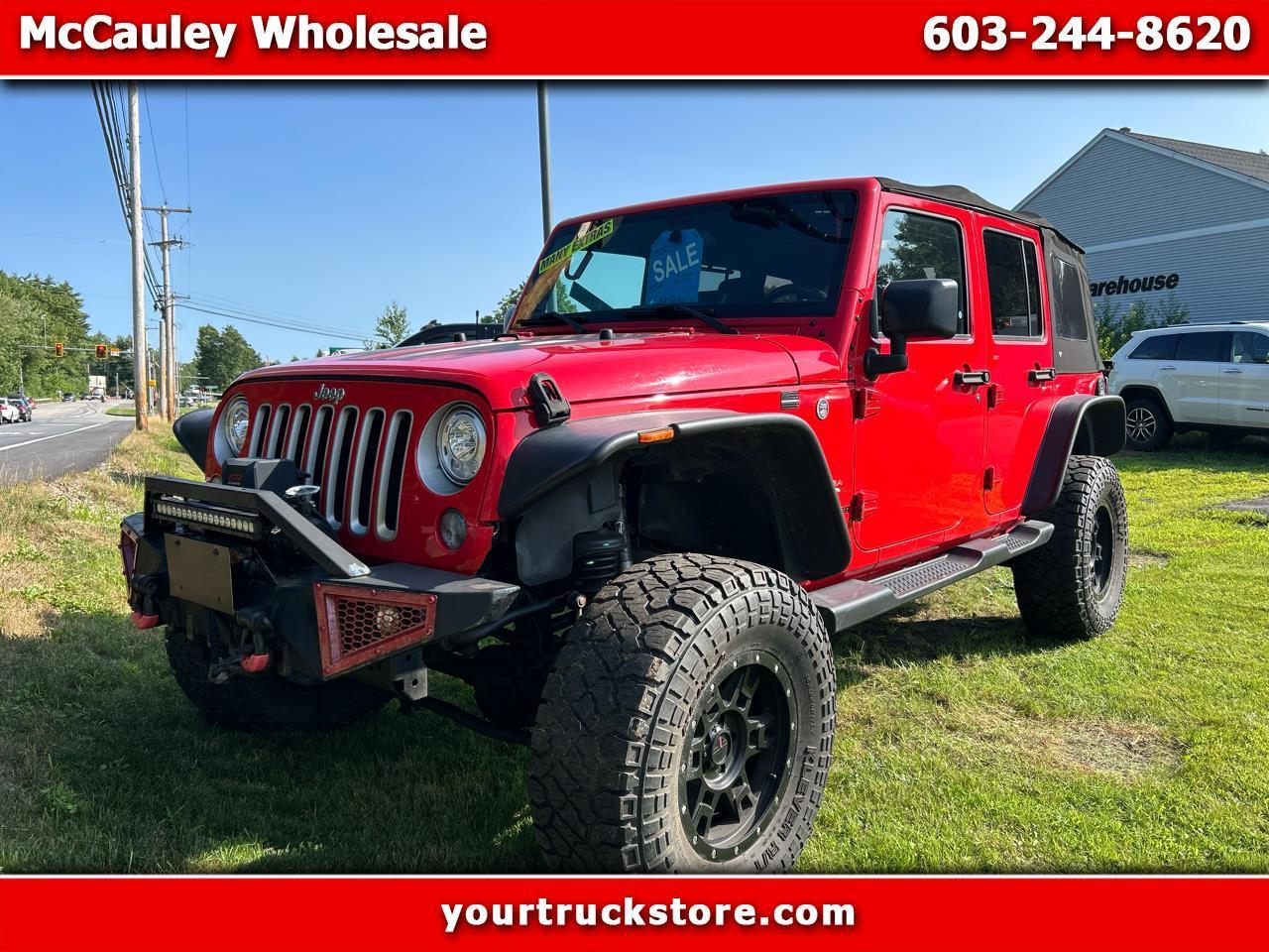 2017 Jeep Wrangler Unlimited Sahara 4WD
