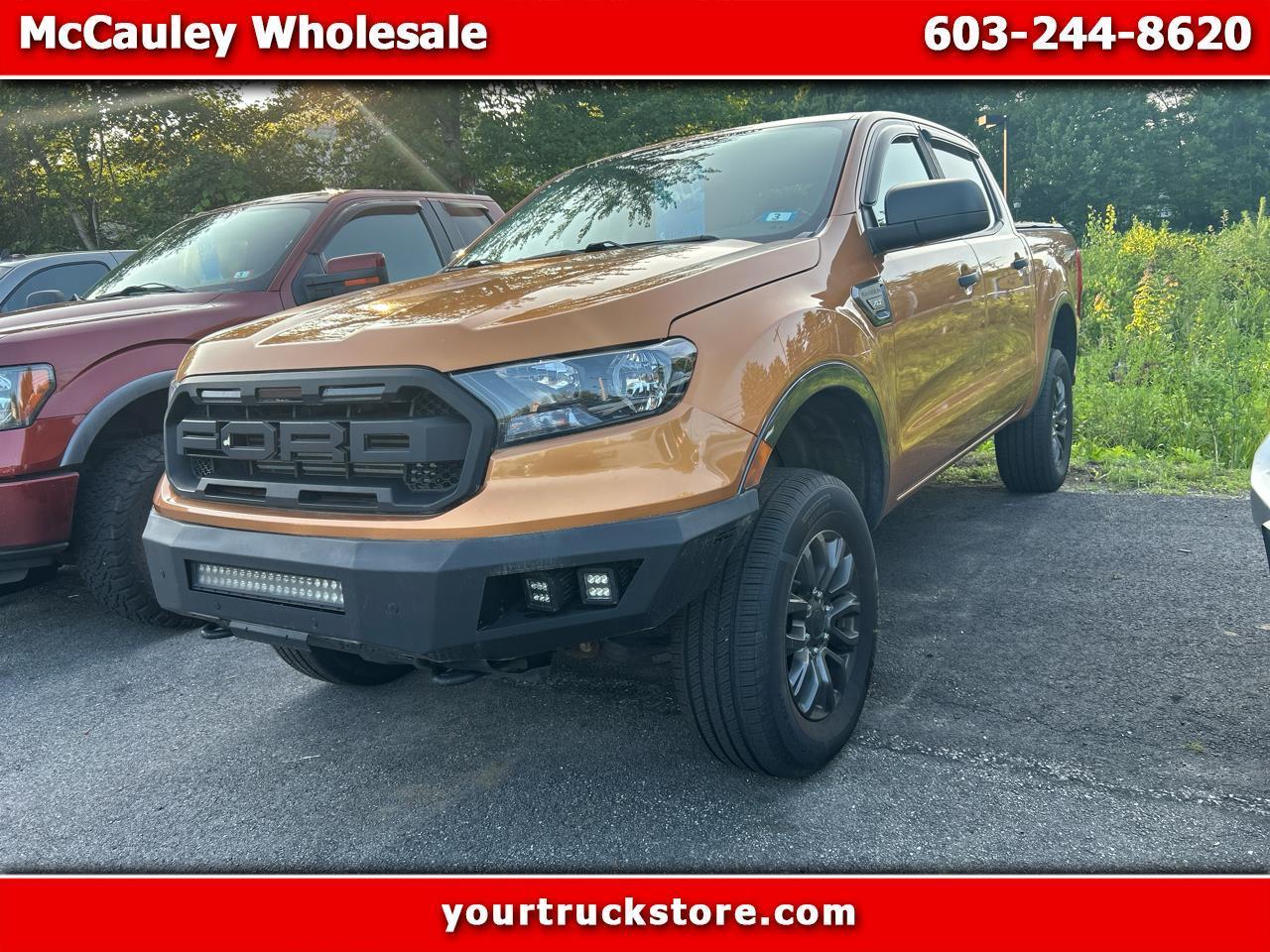 Red (Copper) 2019 Ford Ranger Pickup Truck Four-Wheel Drive Automatic