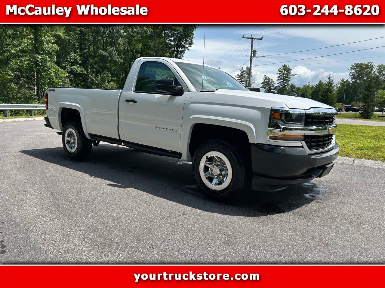 2017 Chevrolet Silverado 1500 Work Truck Long Box 4WD