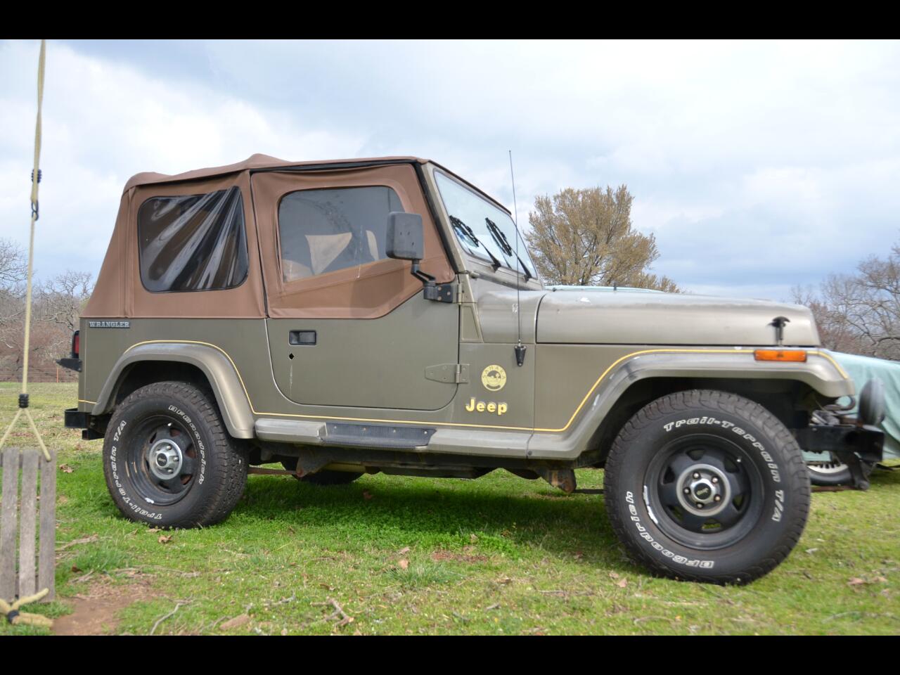 Used 1989 Jeep Wrangler Sahara Soft Top for Sale in Claremore OK 74017  Robert Flynn Cars