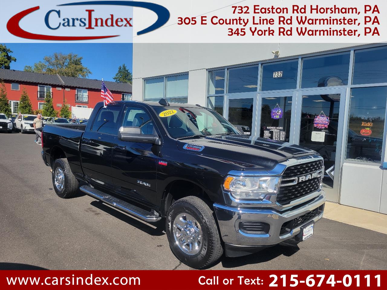 2022 RAM 2500 Big Horn 4x4 Crew Cab 6'4" Box