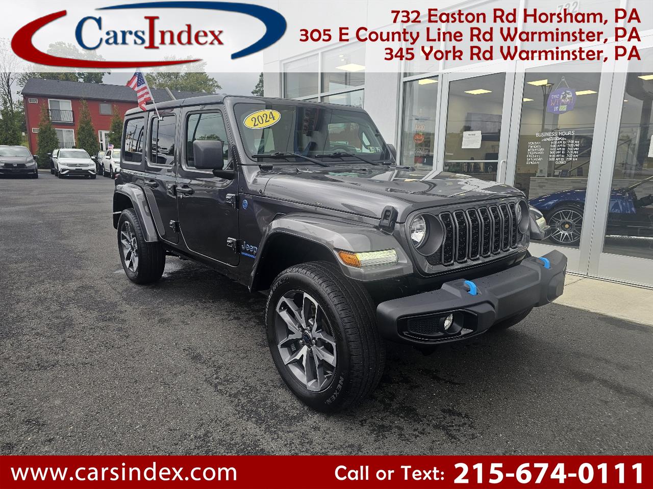 2024 Jeep Wrangler 4xe Sport S 4x4