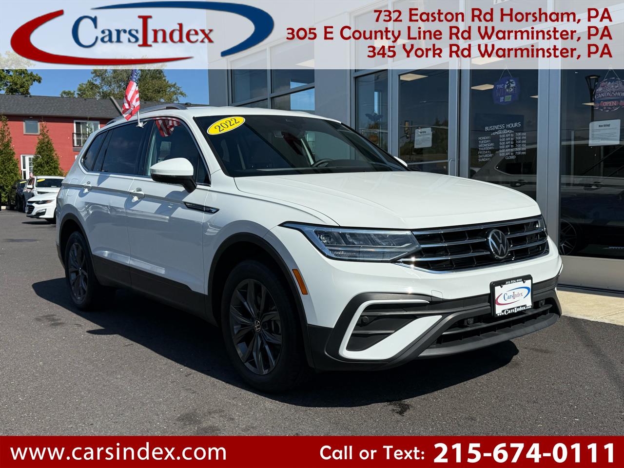 2022 Volkswagen Tiguan 2.0T SE 4MOTION