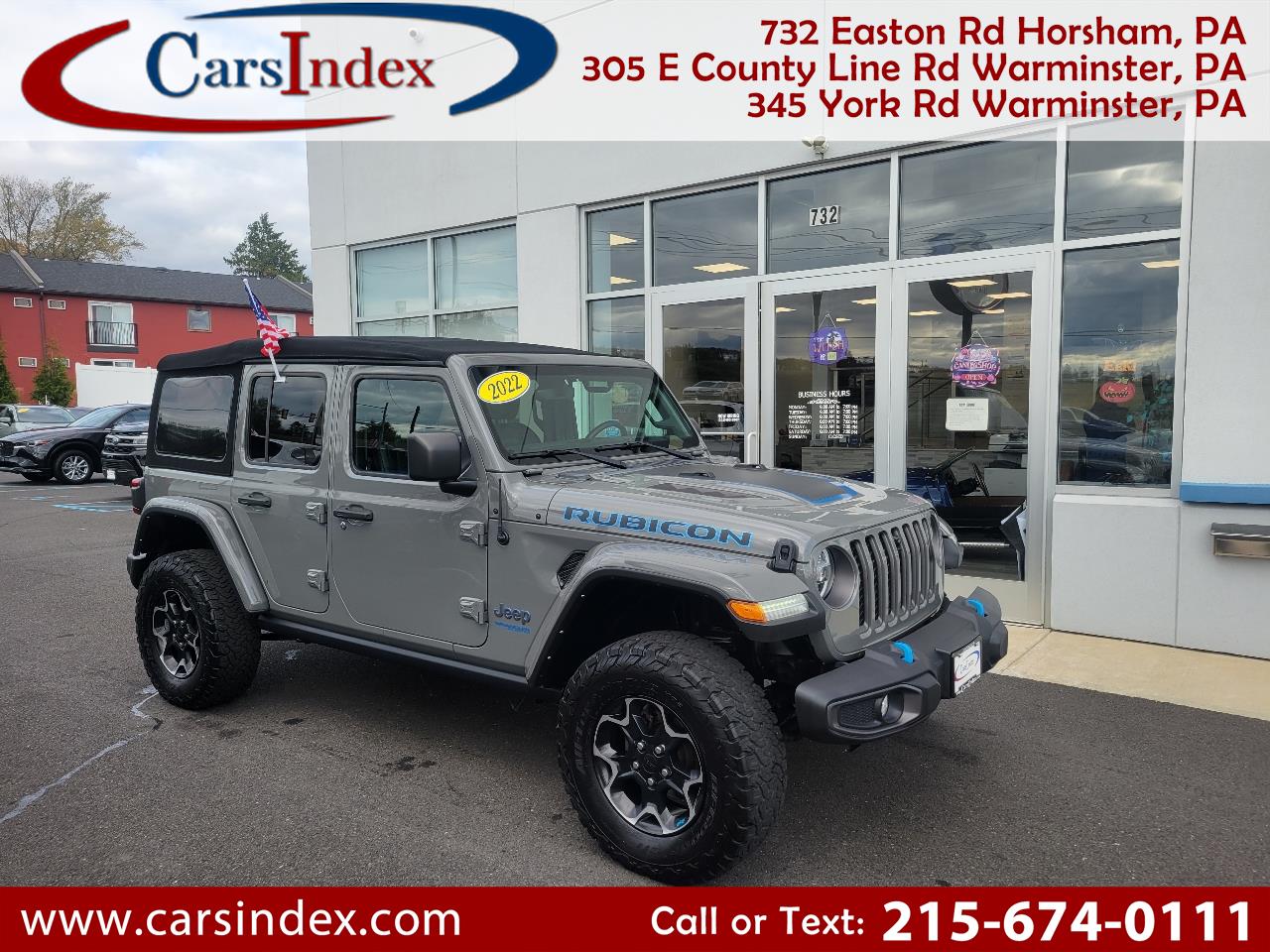 2022 Jeep Wrangler 4xe Unlimited Rubicon 4x4