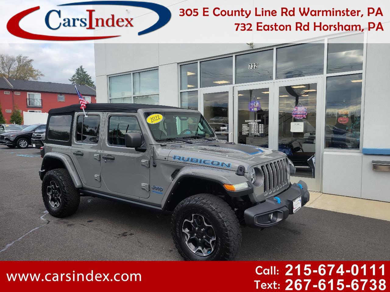 2022 Jeep Wrangler 4xe Unlimited Rubicon 4x4