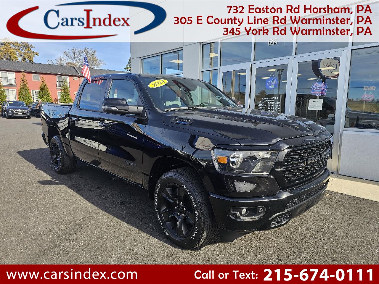 2024 RAM 1500 Big Horn 4x4 Crew Cab 5'7" Box