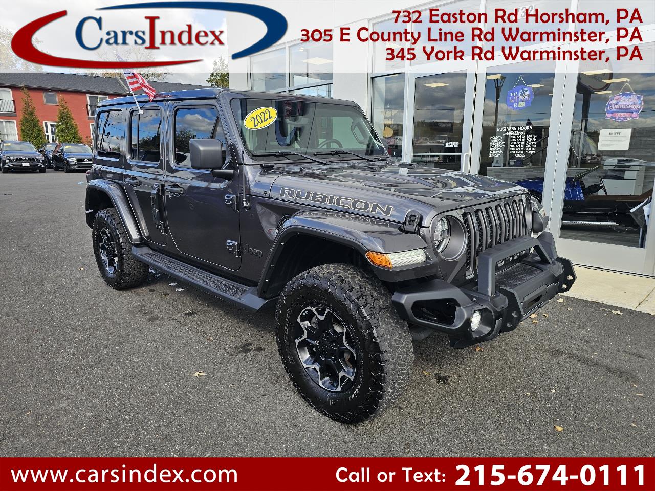 2022 Jeep Wrangler 4xe Unlimited Rubicon 4x4