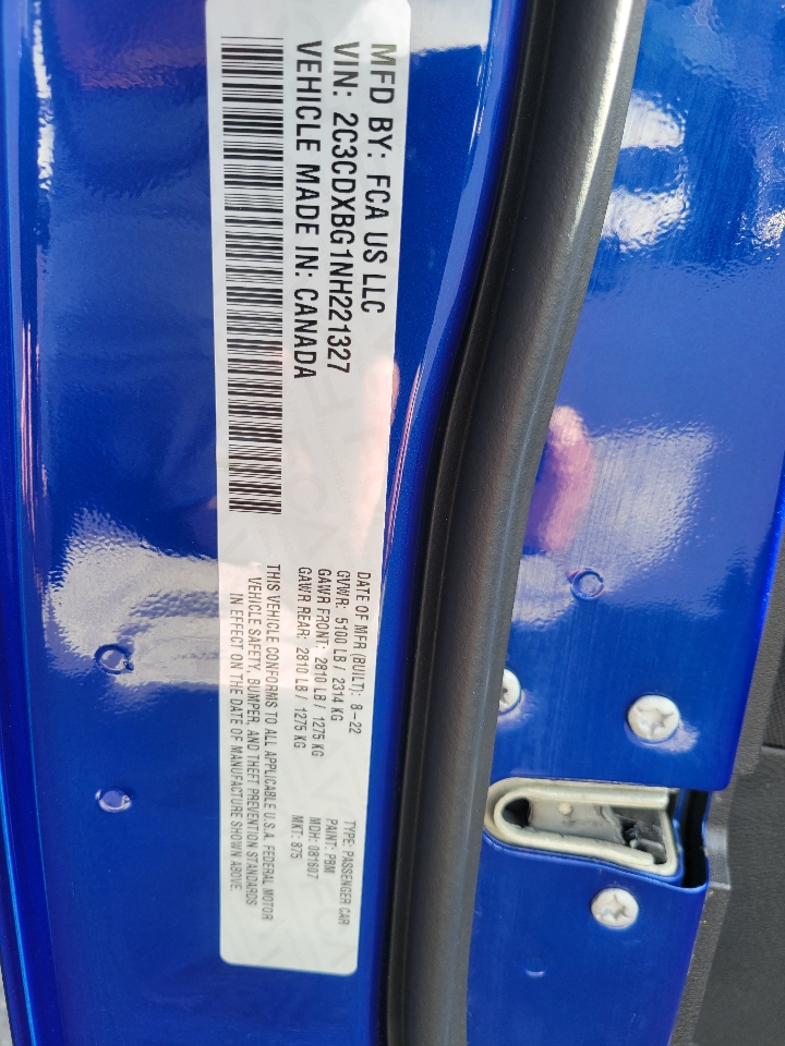 Dodge Charger SXT RWD 2022