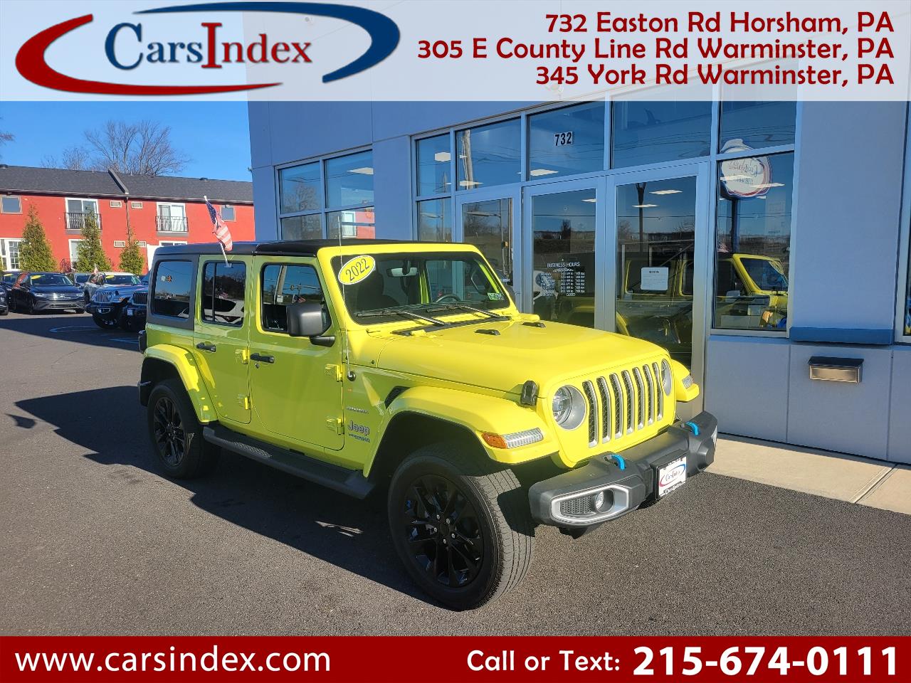 2022 Jeep Wrangler 4xe Unlimited Sahara 4x4