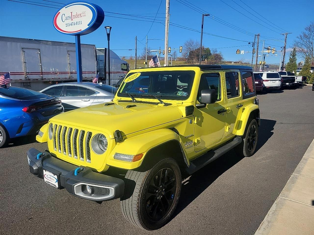Jeep Wrangler 4xe Unlimited Sahara 4x4 2022