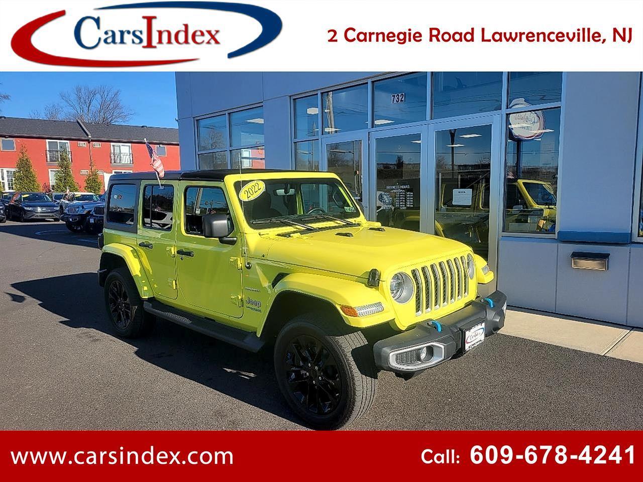 2022 Jeep Wrangler 4xe Unlimited Sahara 4x4