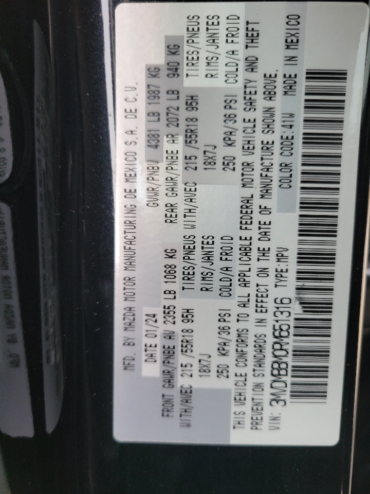 Mazda CX-30 2.5 S Select Sport AWD 2024