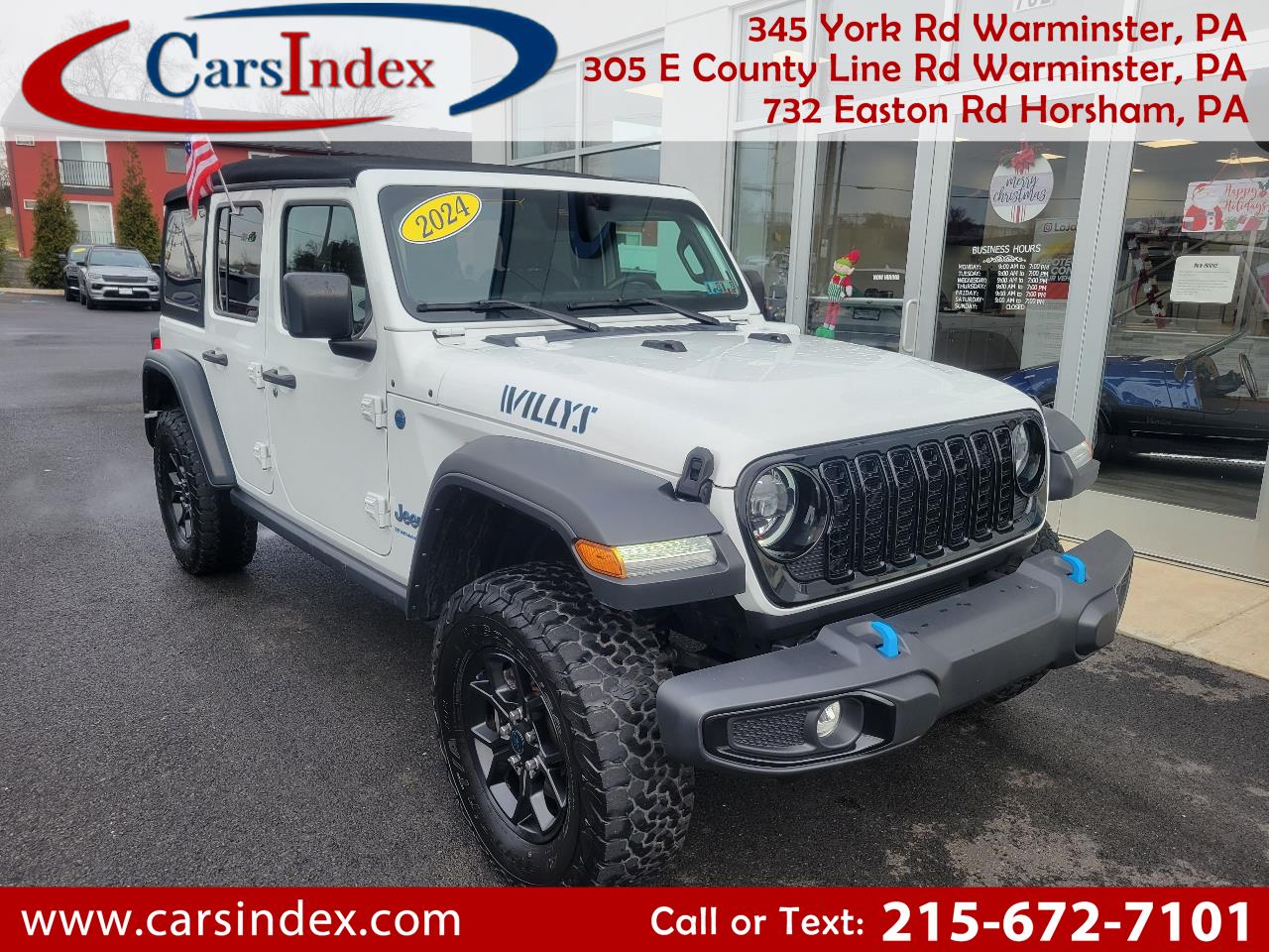 2024 Jeep Wrangler 4xe Willys 4x4