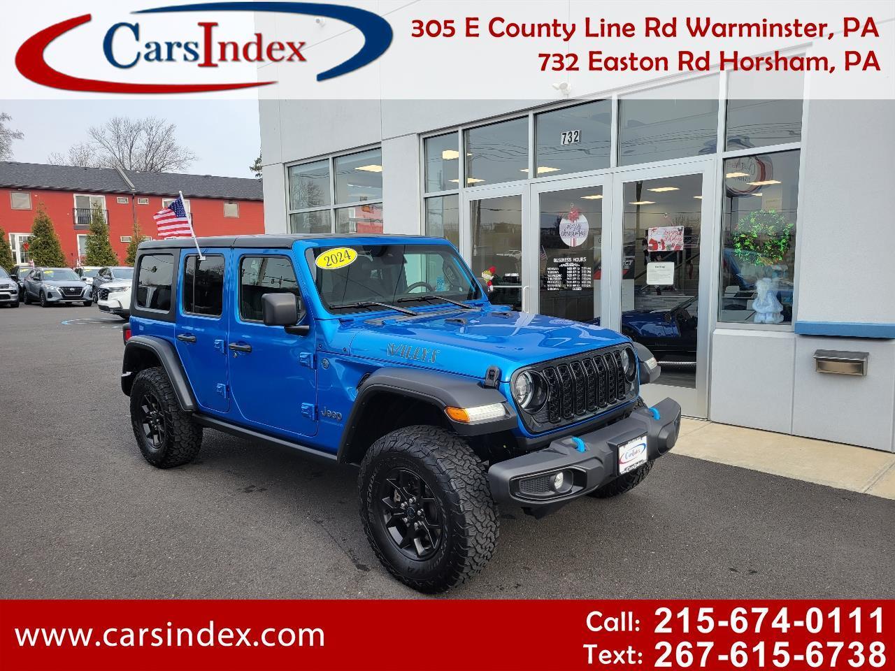 2024 Jeep Wrangler 4xe Willys 4x4