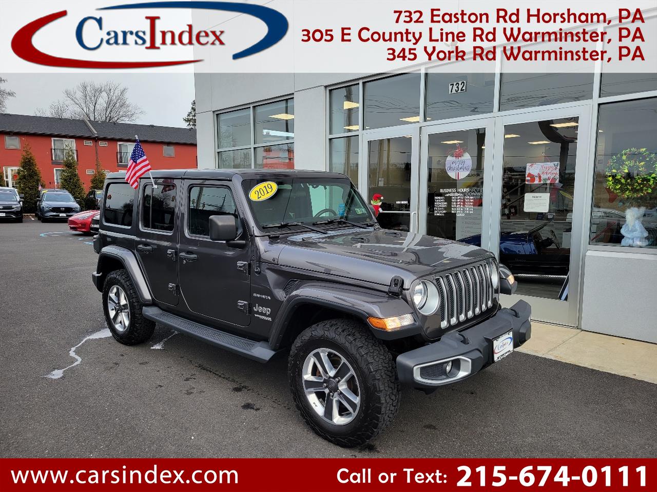 2019 Jeep Wrangler Unlimited Sahara 4x4