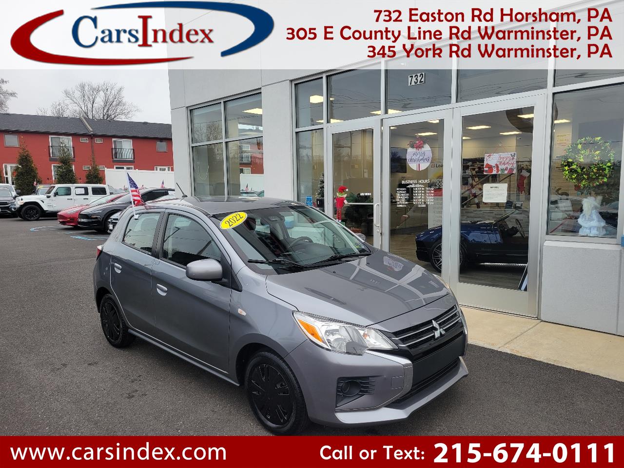 2022 Mitsubishi Mirage ES 4D Hatchback