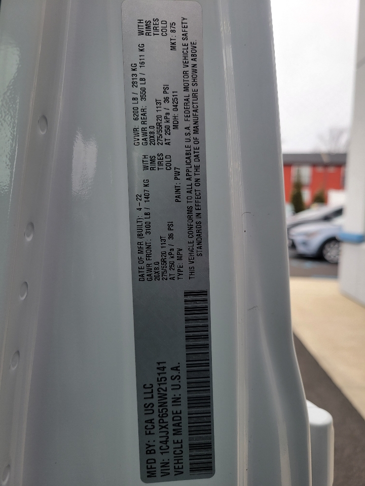 Jeep Wrangler 4xe Unlimited Sahara 4x4 2022