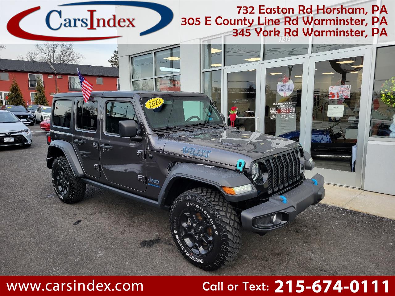 2023 Jeep Wrangler 4xe Willys 4x4