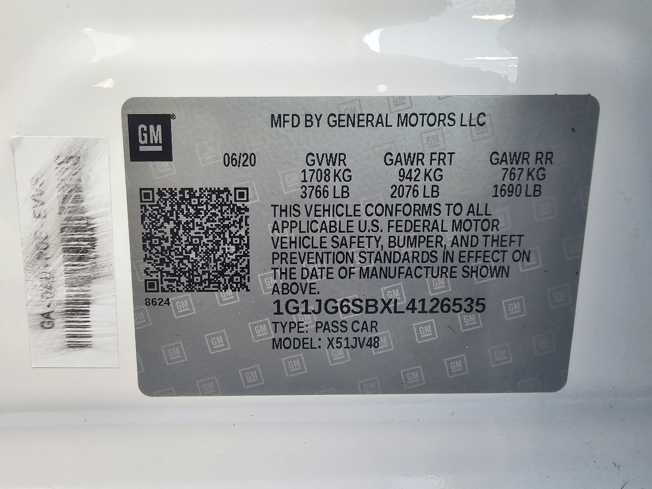 Chevrolet Sonic 5dr HB LT w/1FL 2020