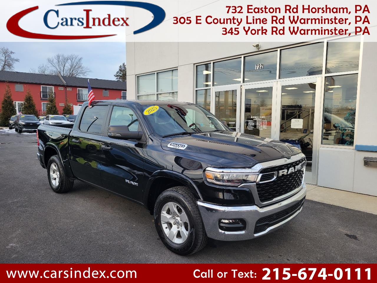 2025 RAM 1500 Big Horn 4x4 Crew Cab 5'7" Box