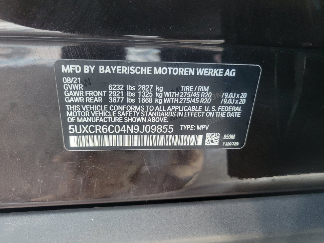 BMW X5 xDrive40i Sports Activity Vehicle 2022