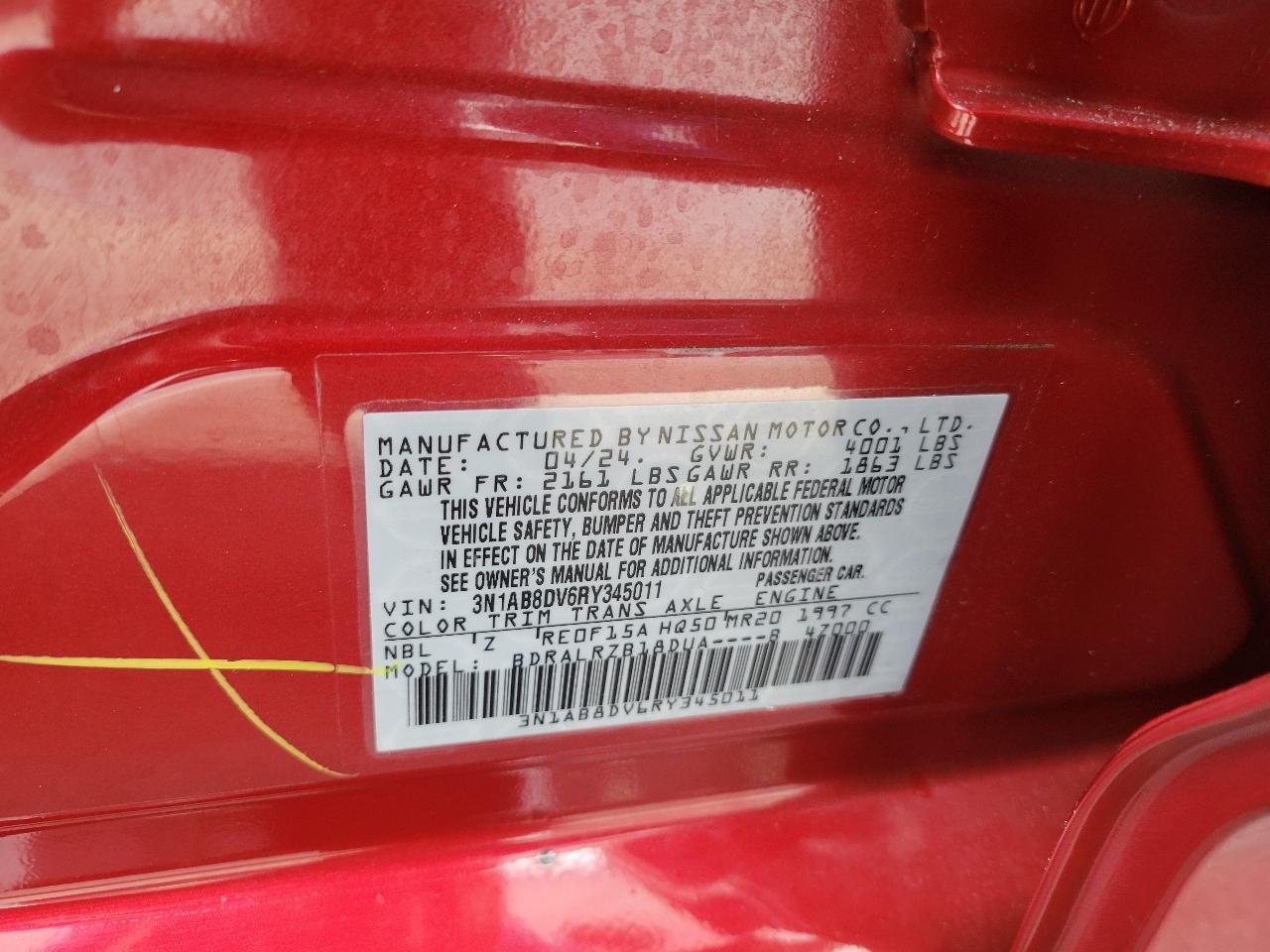 Nissan Sentra SR CVT 2024