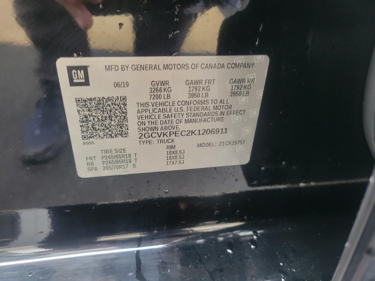 Chevrolet Silverado 1500 LD 4WD Double Cab LT w/1LT 2019