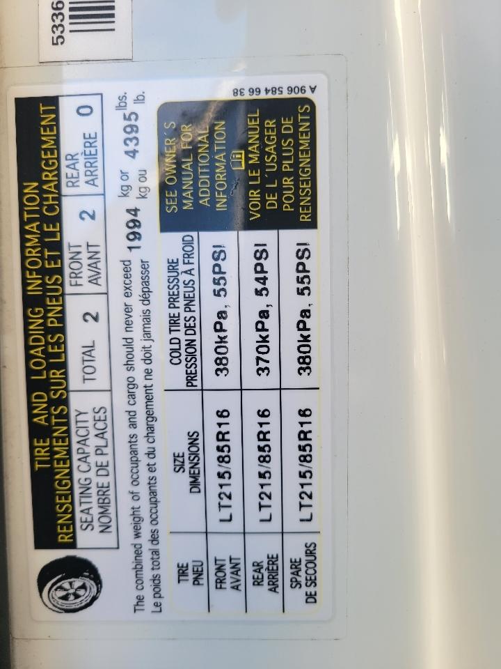 Mercedes-Benz Sprinter Cargo Van 3500 High Roof I4 144" RWD 2021