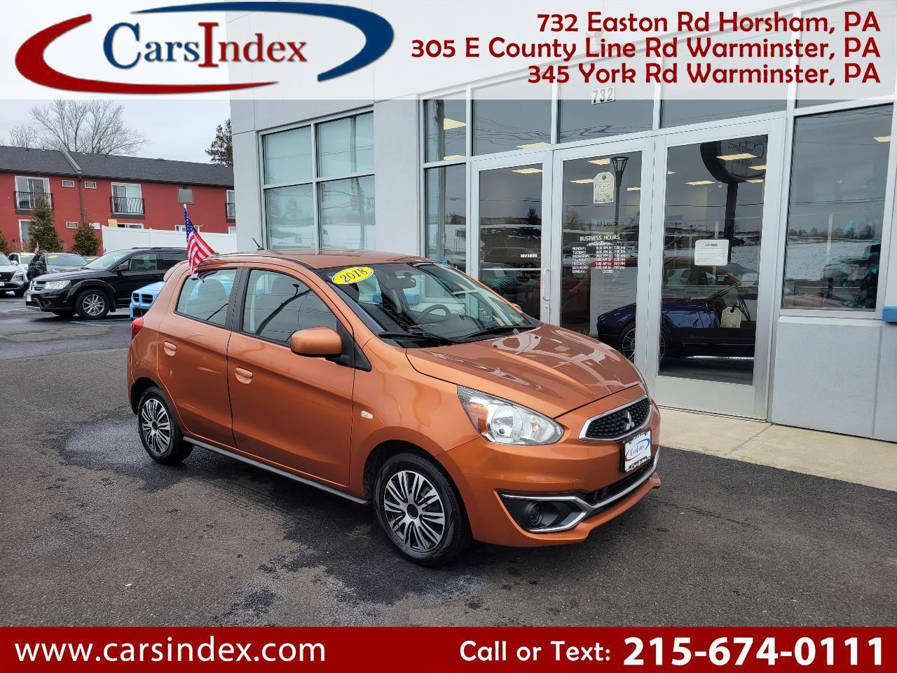 2018 Mitsubishi Mirage ES CVT