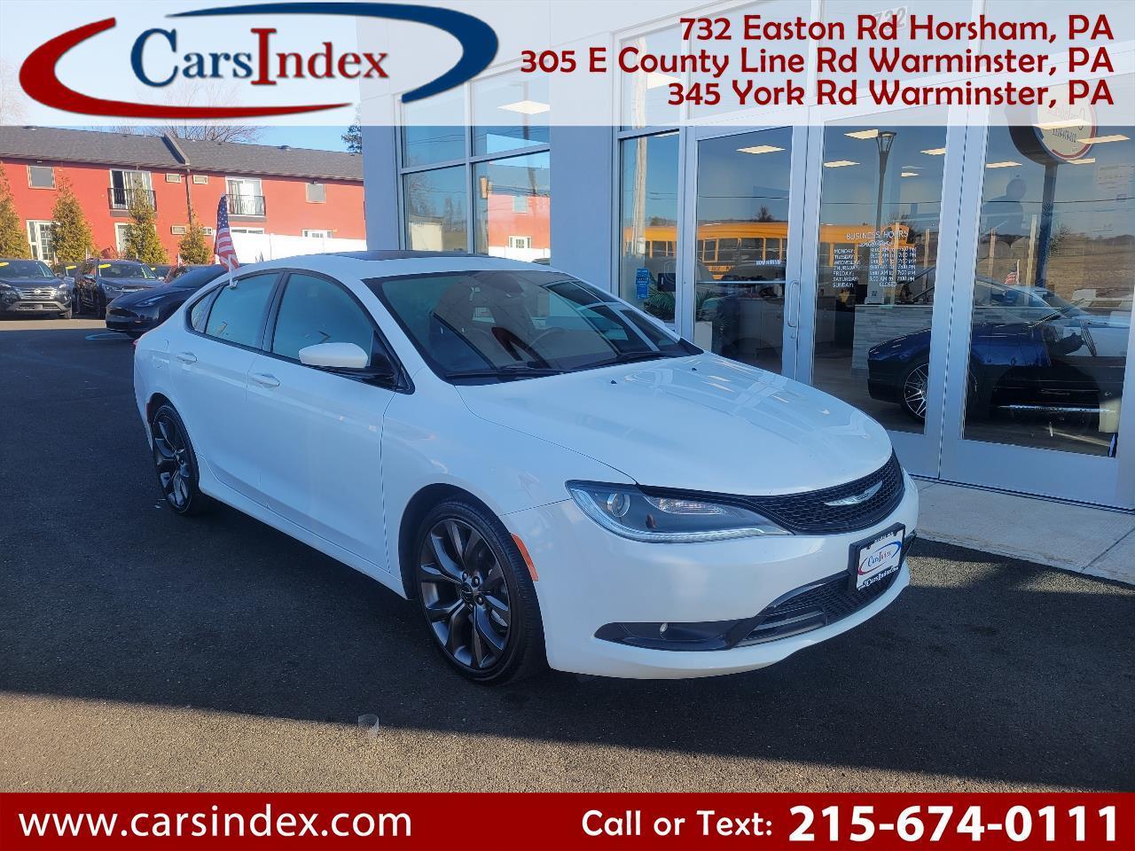 2016 Chrysler 200 4dr Sdn S AWD