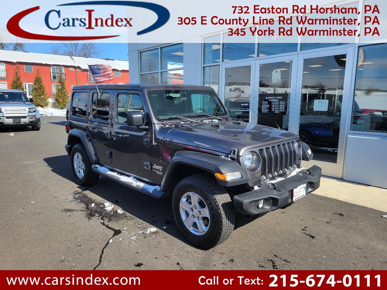 2019 Jeep Wrangler Unlimited Sport S 4x4